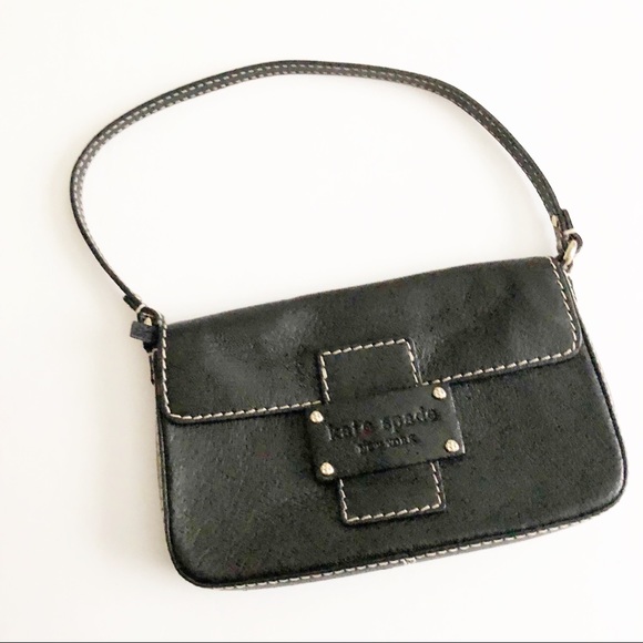 kate spade Handbags - Kate Spade Black Leather Purse